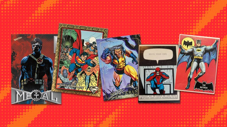 The History of Superhero Trading Cards