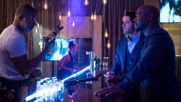 Lucifer and Amenadiel listen to their father's concerns.
