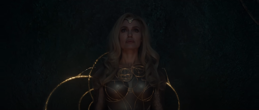 Angelina Jolie as Thena in Marvel's Eternals
