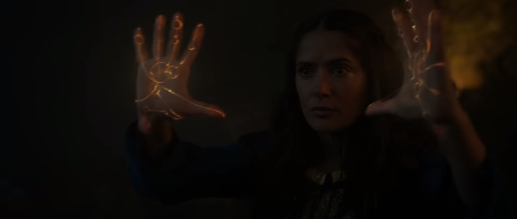 Salma Hayek as Ajak in Marvel's Eternals