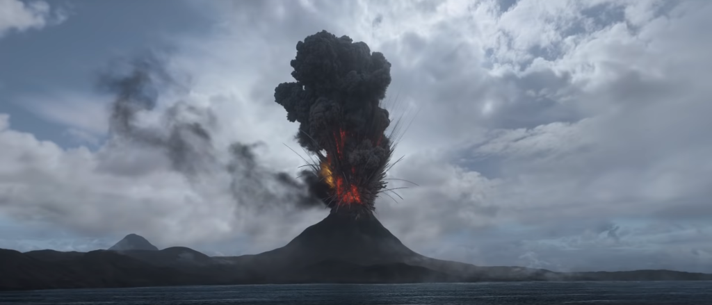 Volcano in Marvel's Eternals trailer
