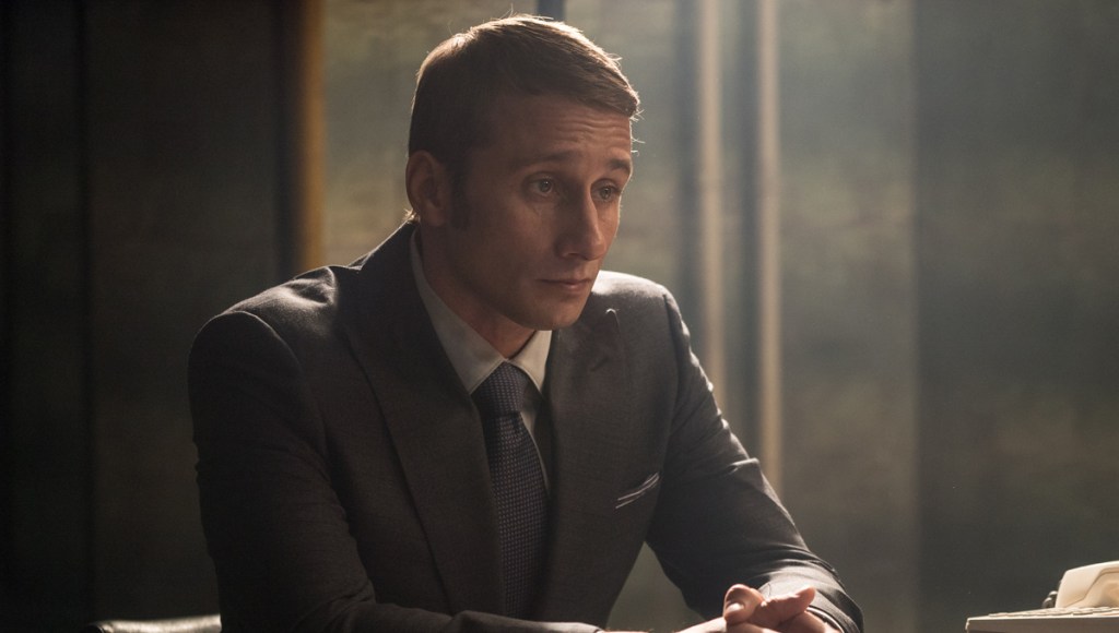 Matthias Schoenaerts in Red Sparrow.