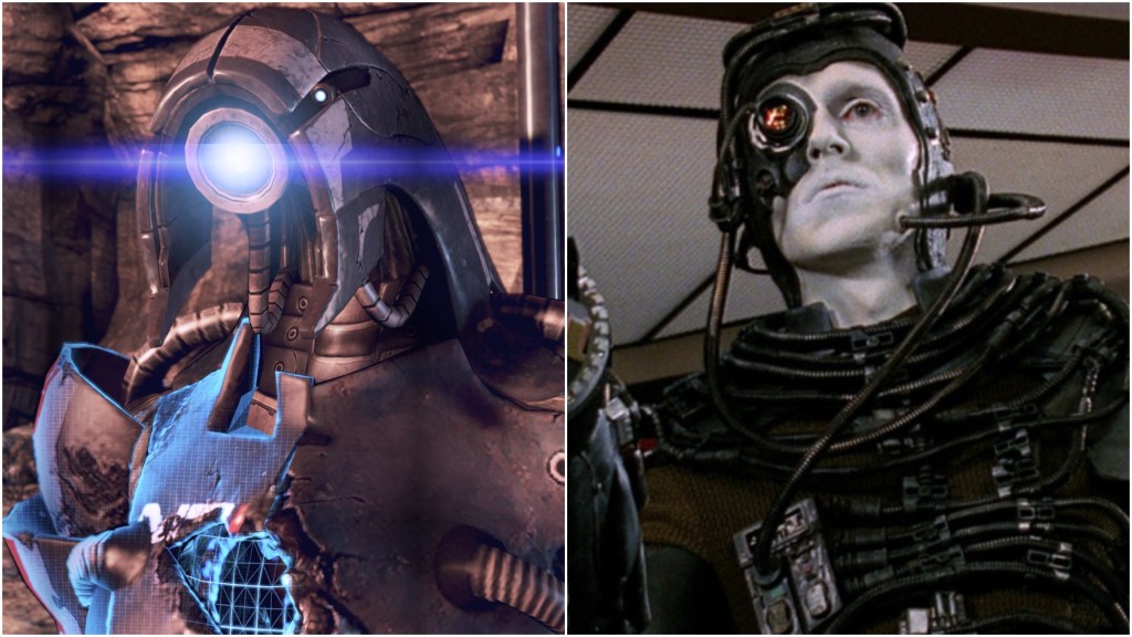 The Geth Mass Effect and Star Trek The Borg
