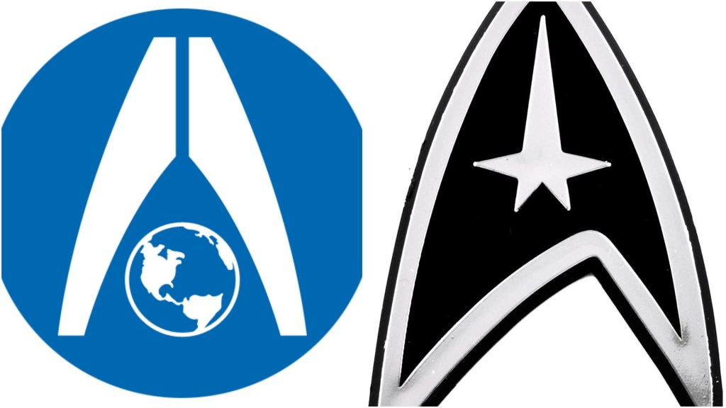 Systems Alliance and Starfleet Logos