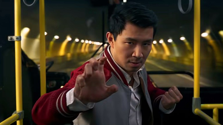 Simu Liu in Shang-Chi and the Legend of the Ten Rings.