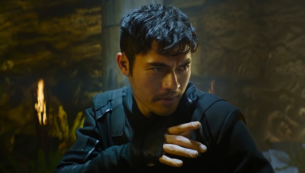 Henry Golding in Snake Eyes: G.I. Joe Origins.