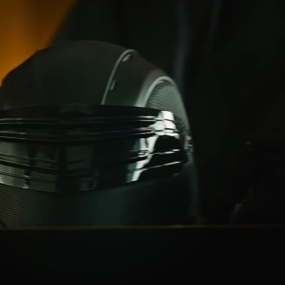 Snake Eyes mask in Snake Eyes: G.I. Joe Origins.