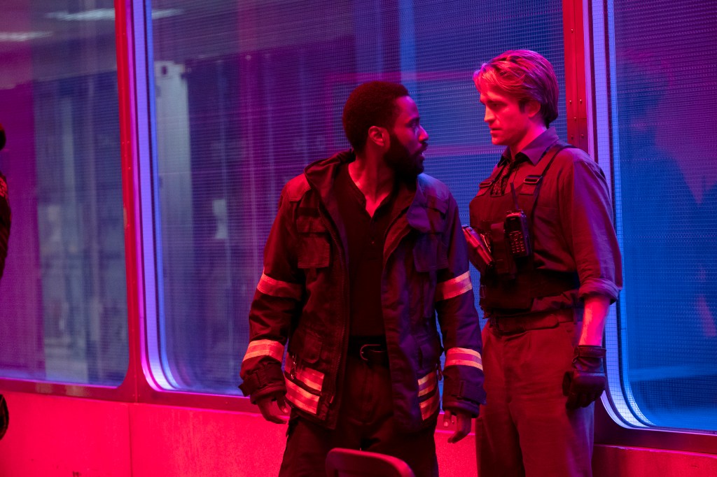 John David Washington and Robert Pattinson in Tenet