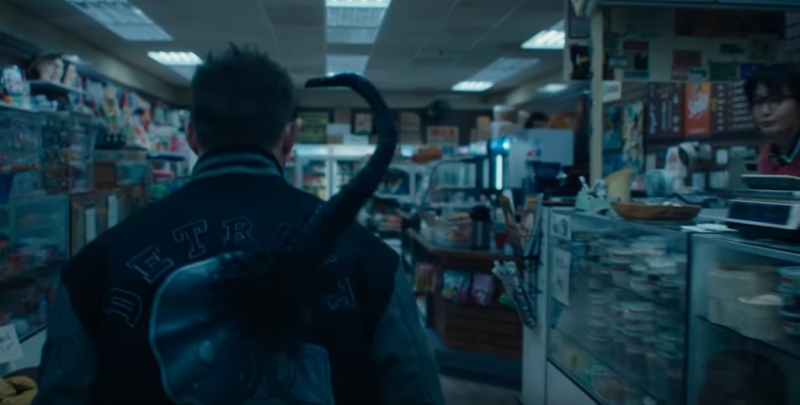 Tom Hardy and the symbiote in Venom: Let There Be Carnage