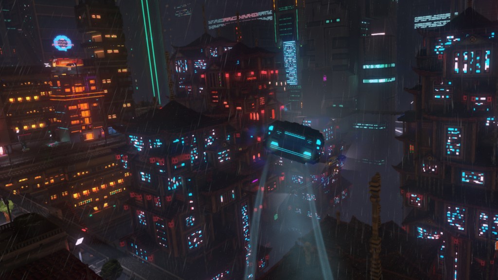 Cloudpunk city