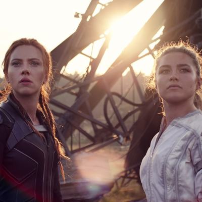 Scarlett Johansson and Florence Pugh in Black Widow