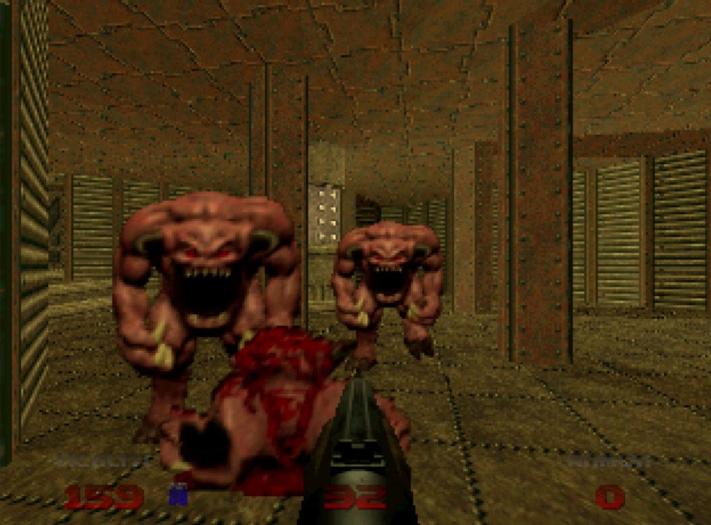 Doom 64 gameplay
