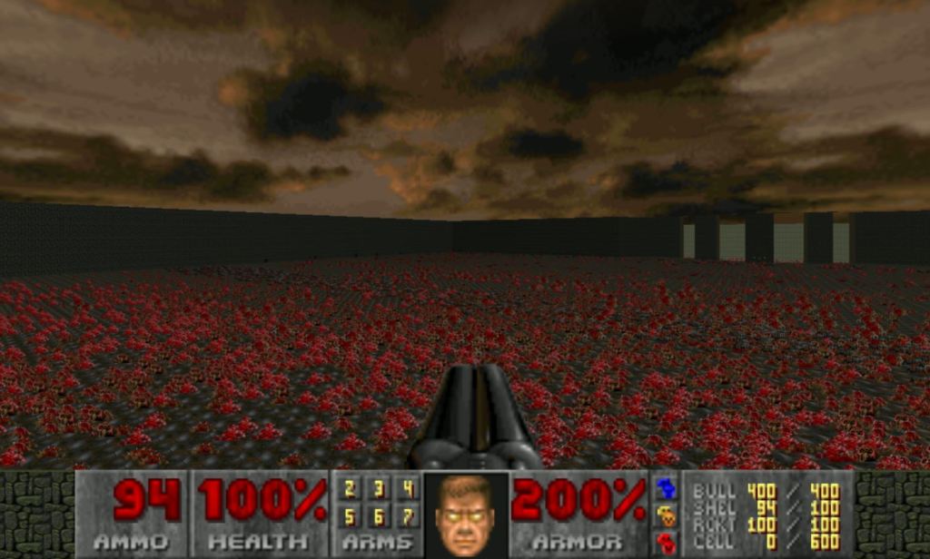 Doom invincibility cheat code