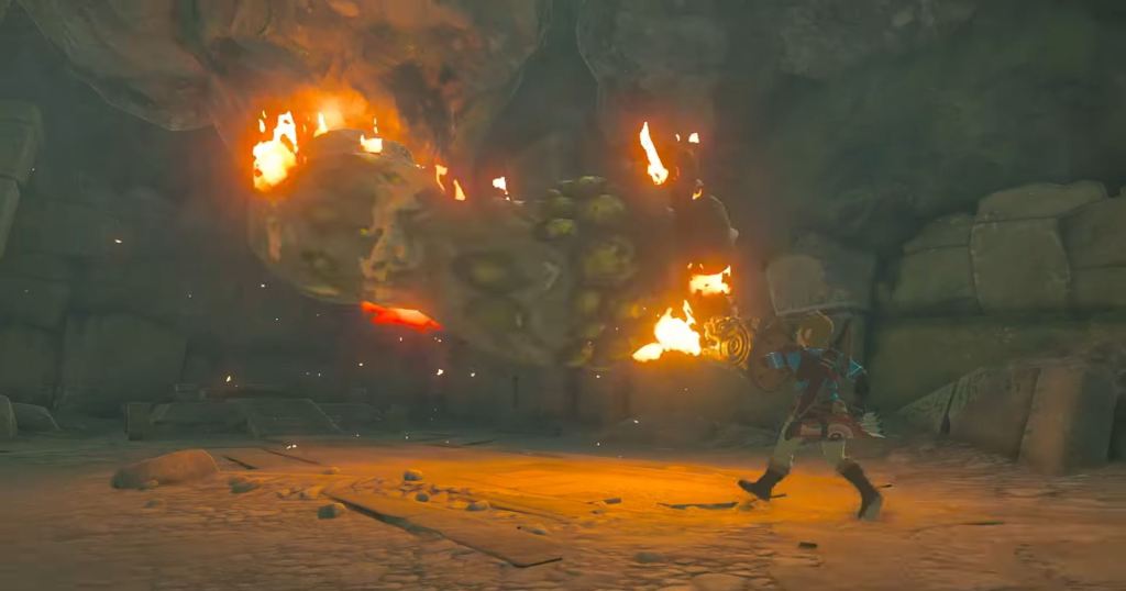 Breath of the Wild 2 Flamethrower trailer