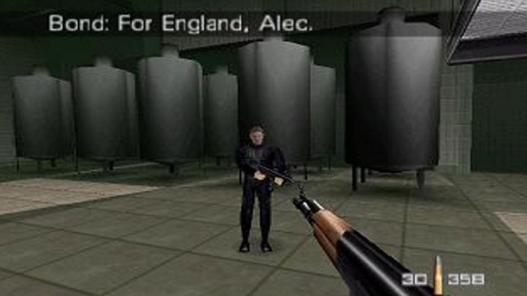 GoldenEye 007 invincibility facility cheat code