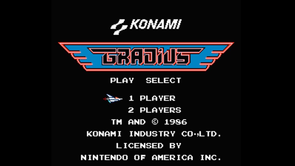 Gradius Konami Cheat Code