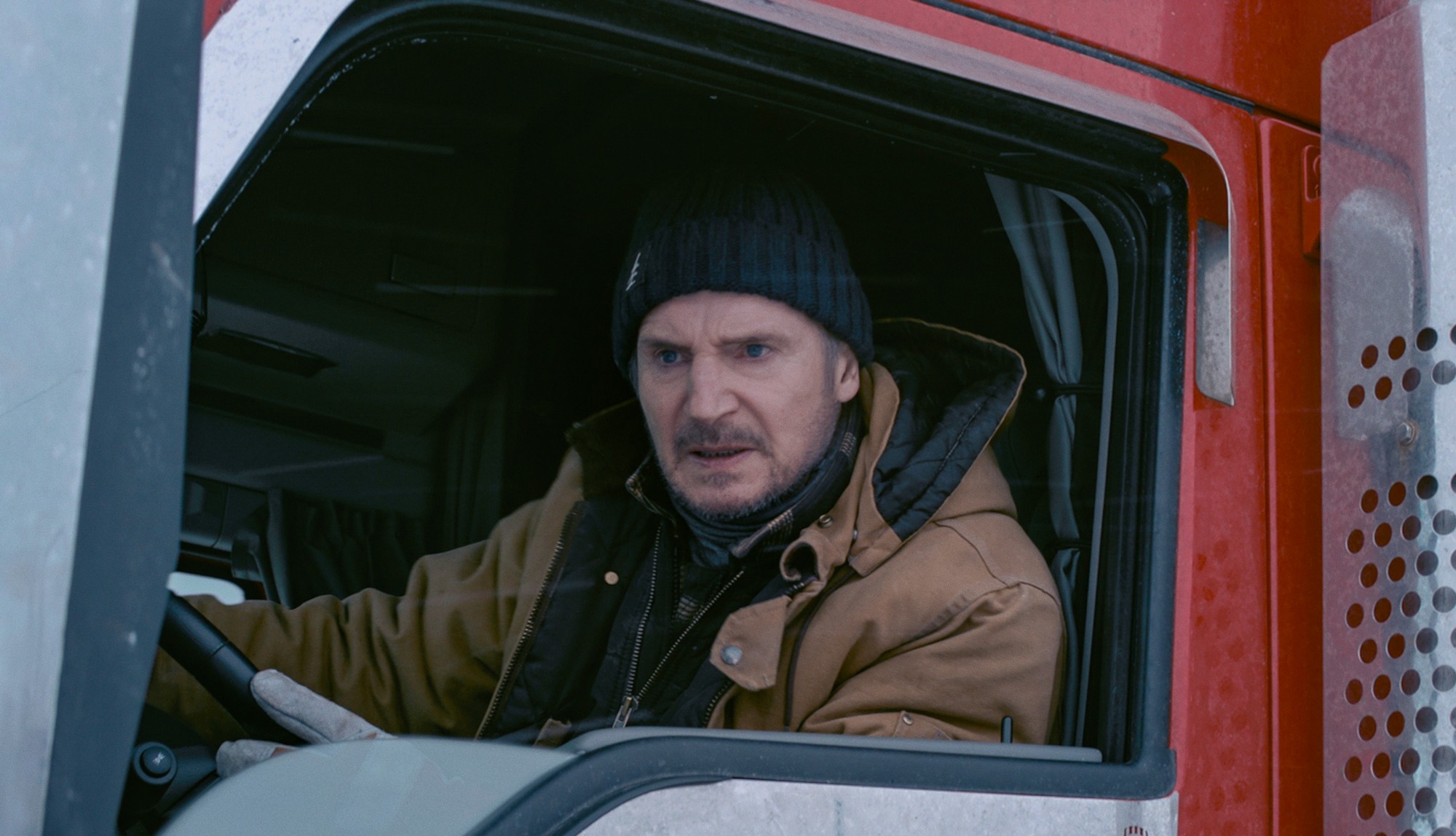 Liam Neeson on Big Rigs, Driving The Ice Road, and Star