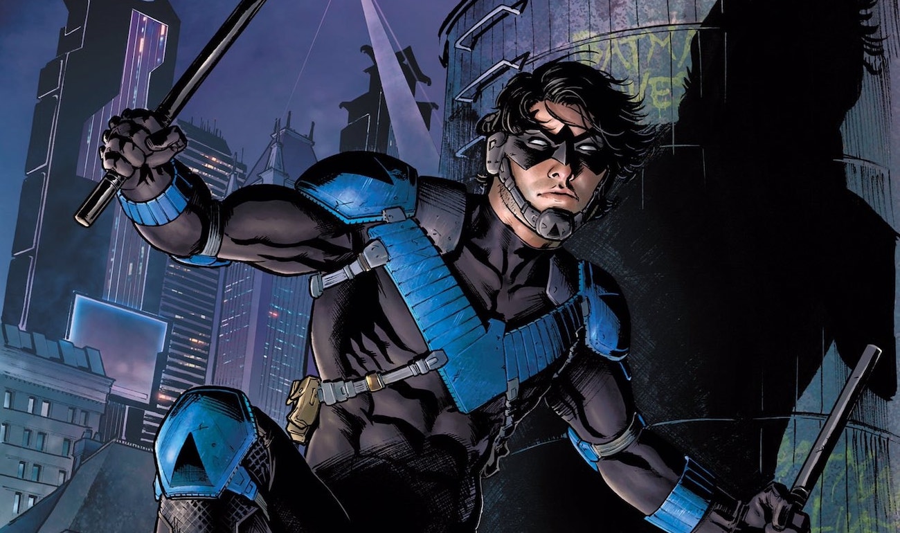 9. Nightwing Dick Grayson is one of the most iconic sidekicks and one of the first Teen Titans. He eventually shed the name Robin and became Nightwing and since then he has become more and more powerful. He was a vital team member but is now an even mightier superhero, thus dropping the use of 'Teen'.