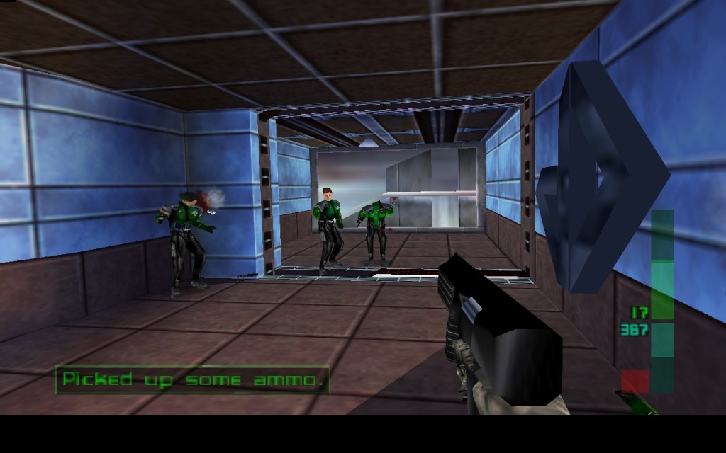 Perfect Dark N64 action