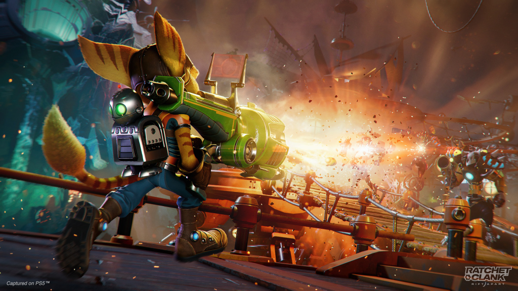 Ratchet and Clank action gameplay