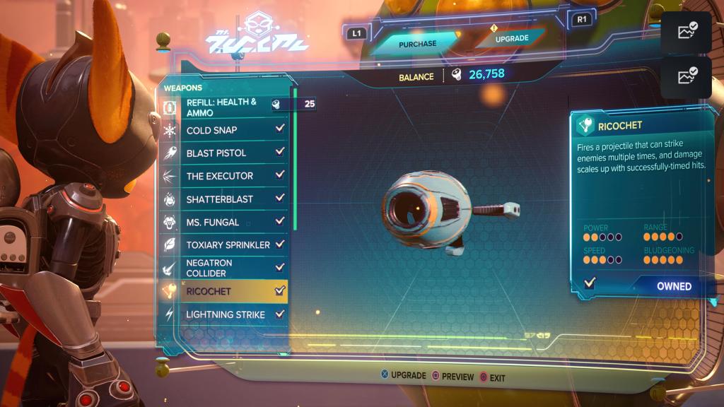 Ratchet and Clank Rift Apart Ricochet