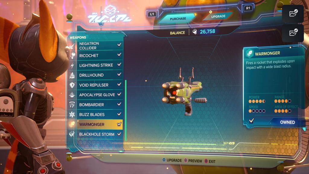Ratchet and Clank Rift Apart Warmonger