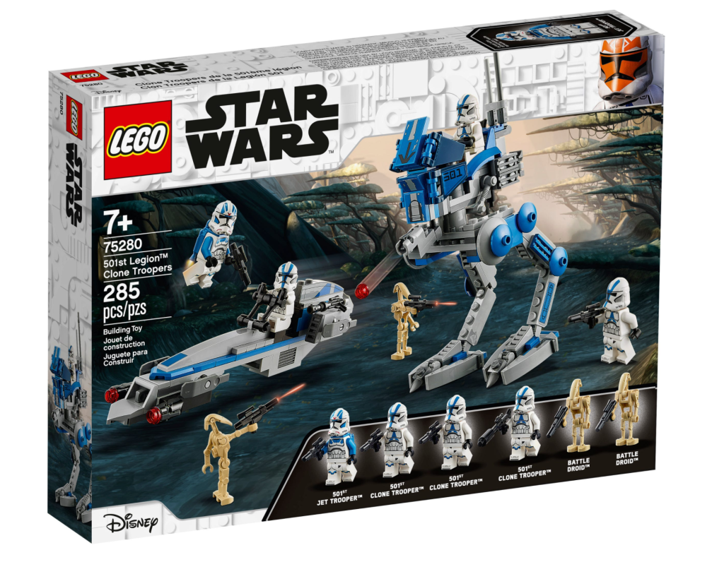 LEGO 501st Legion Clone Troopers set