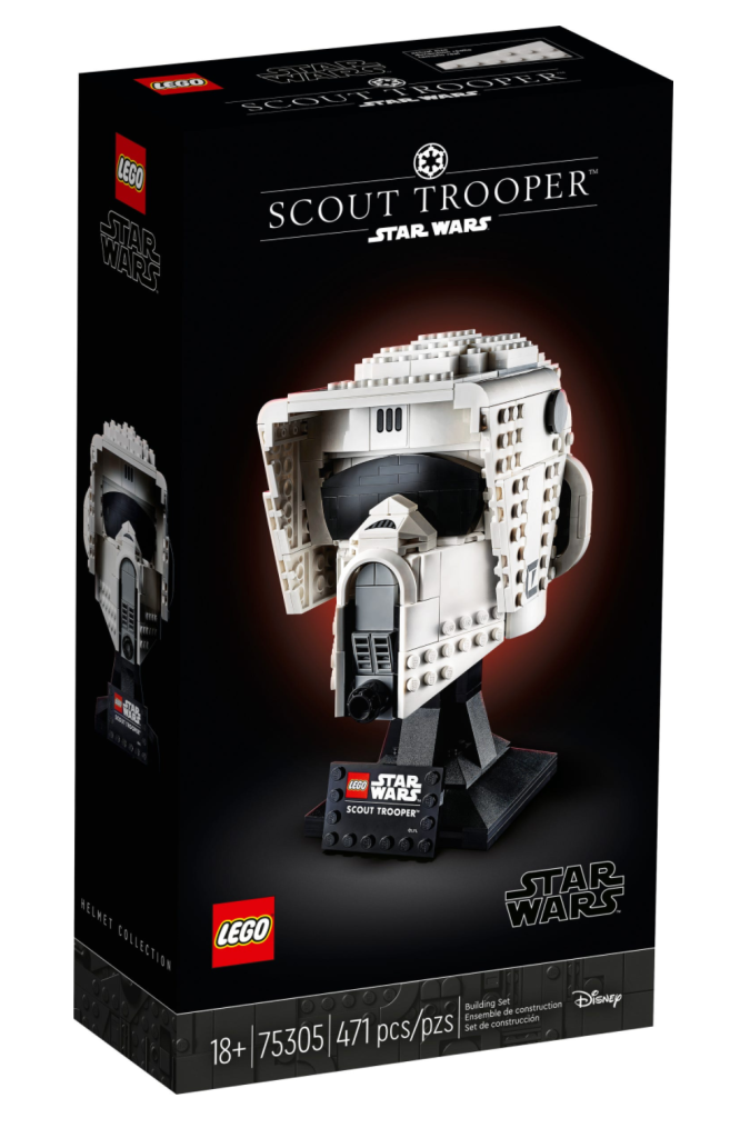 LEGO Scout Trooper Helmet set
