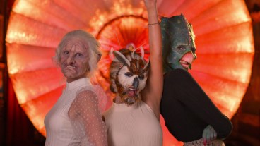 A hag, an owl, and a triceratops on Netflix's Sexy Beasts