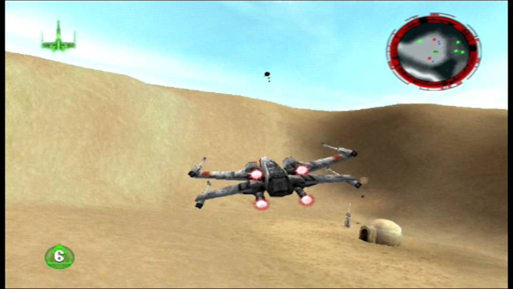 Star Wars: Rogue Squadron N64 gameplay