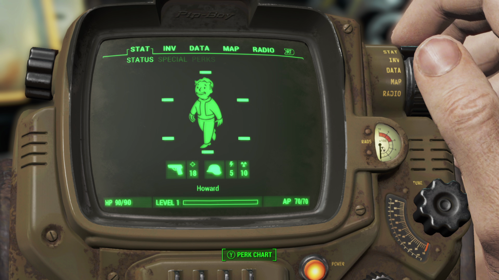 Vault Boy Pip Boy