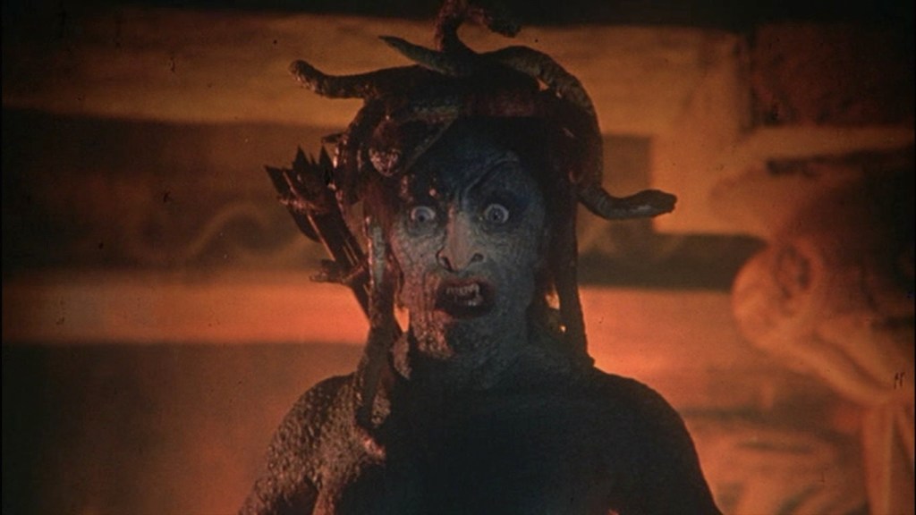 Harry Hamlin & Medusa Head Characters: Perseus & Film: Clash Of The Titans  (USA 1981) Director
