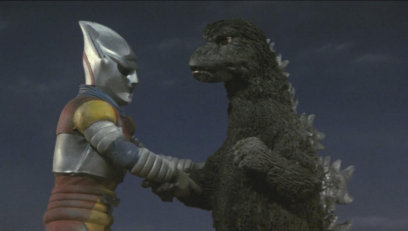 Jet Jaguar and Godzilla: Bros