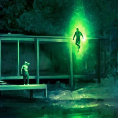 Green Lantern concept art from Zack Snyder's Justice League.