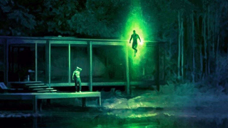 Green Lantern concept art from Zack Snyder's Justice League.