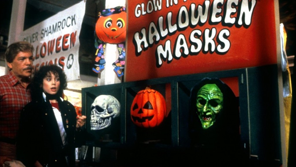 Halloween III: Season of the Witch Silver Shamrock masks.