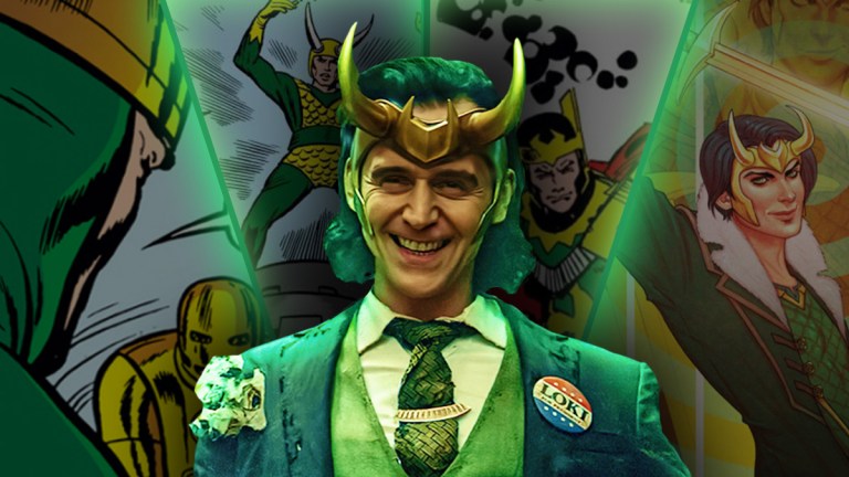 Tom Hiddleston as Loki and Marvel's Loki Comics
