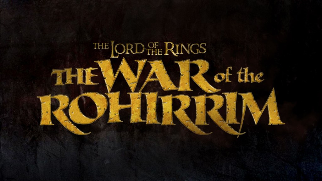 The Lord of the Rings: The War of the Rohirrim logo.