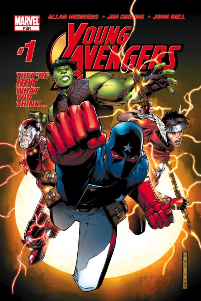 the cover of Marvel's Young Avengers #1