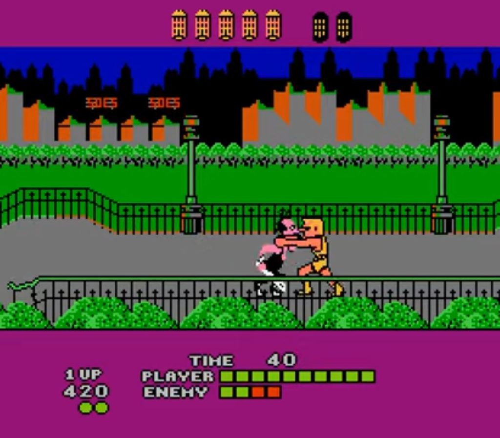 Bad Street Brawler NES