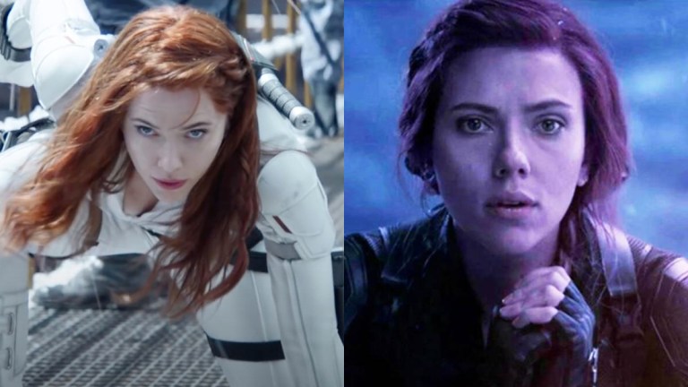 Scarlett Johansson in Black Widow and Avengers: Endgame