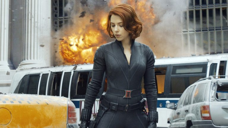 Black Widow in The Avengers