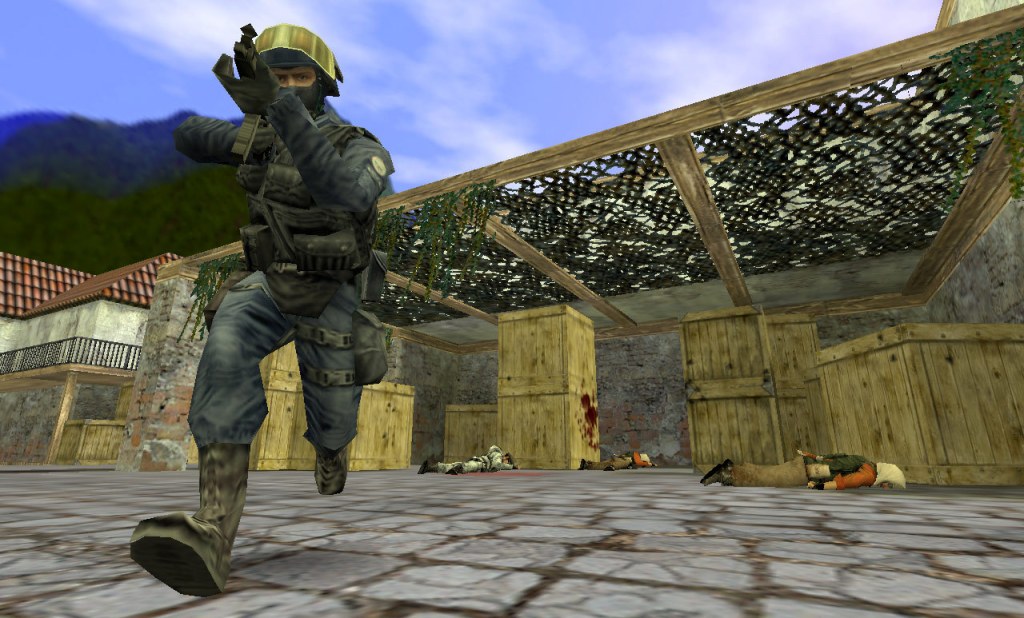 Counter-Strike 1999 FPS геймплей