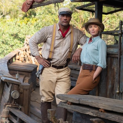 Dwayne Johnson and Emily Blunt on the boat in Jungle Cruise Review