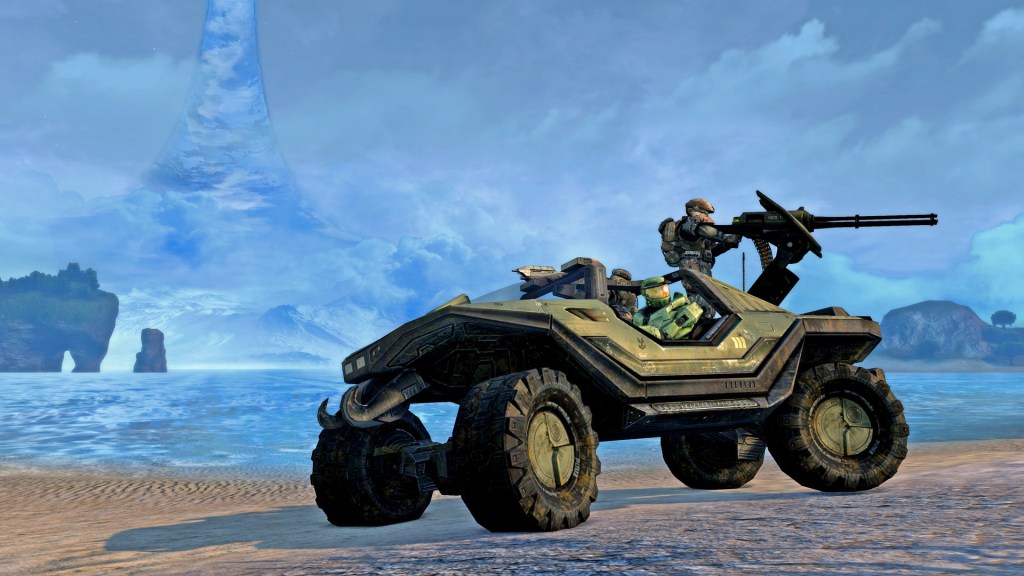 Halo Combat Evolved FPS Warthog