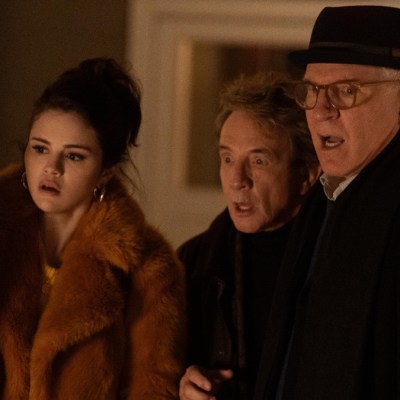 Selena Gomez, Martin Short, and Steve Martin in Only Murders in the Building