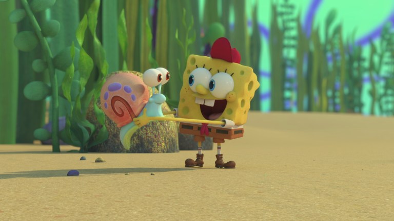 Young SpongeBob (Tom Kenny) in Kamp Koral