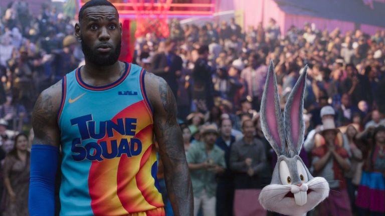 LeBron James and Bugs Bunny in Space Jam 2 Review