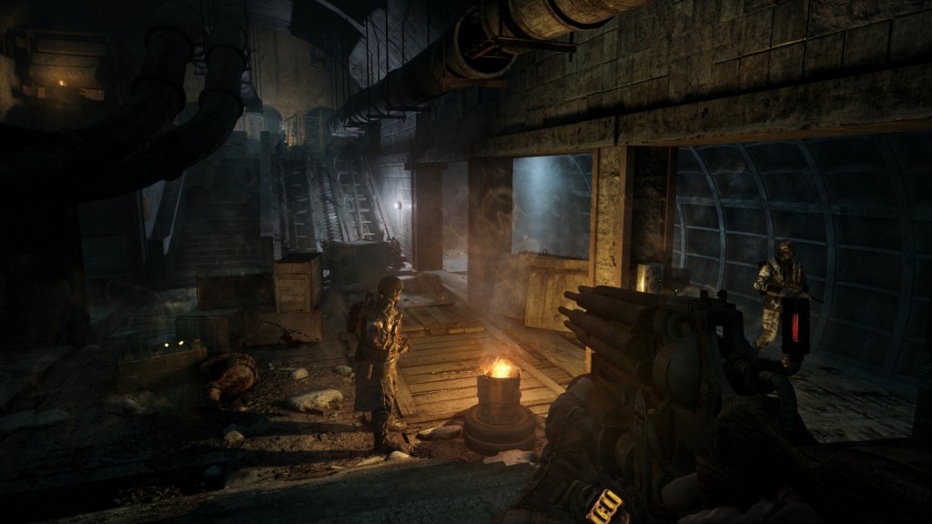 Metro 2033 FPS gameplay