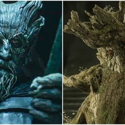 The Green Knight and Treebeard from Lord of the Rings